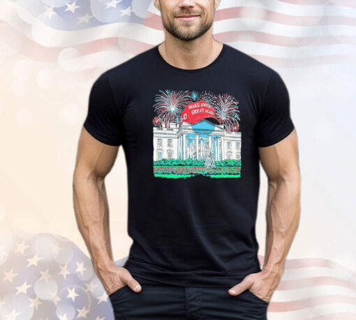 Trump 2024 White House make America great again T-shirt