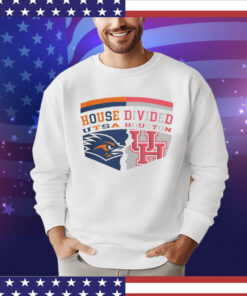 Utsa Roadrunners Vs Houston Cougars House Division Logo 2024 T-shirt