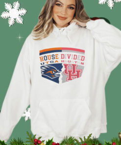 Utsa Roadrunners Vs Houston Cougars House Division Logo 2024 T-shirt