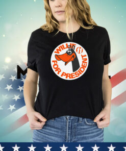 Willie the duck for president shirt