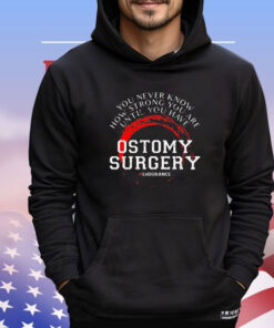 You never know how strong you are until you have ostomy surgery T-shirt