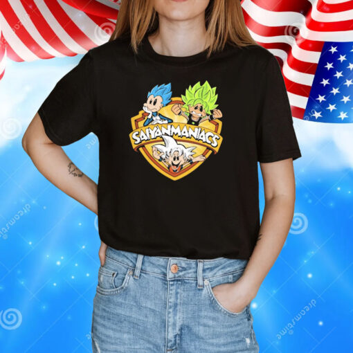 Saiyanmaniacs Cartoon T-Shirt