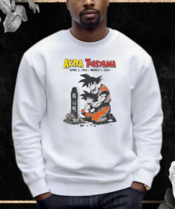 Rip Akira Toriyama Dragon Ball Z Shirts