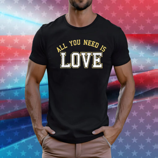 Aaron Nagler all you need is love T-Shirt