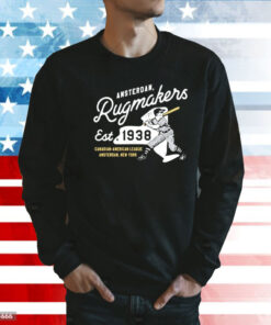 Amsterdam Rugmakers New York Vintage Defunct Baseball Teams Shirt