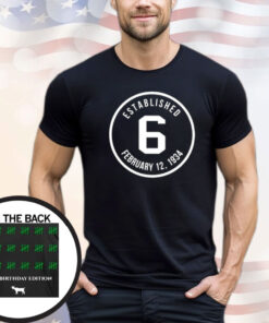 Bill Russell Established 6 February 12 1934 90th Birthday Edition Shirt