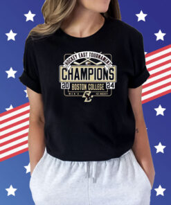 Boston College Eagles Unisex 2024 Hockey East Men’s Tournament Champions Shirt