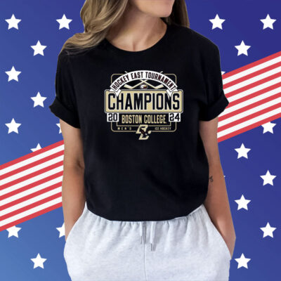 Boston College Eagles Unisex 2024 Hockey East Men’s Tournament Champions Shirt