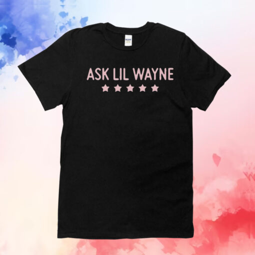 Camdabarb wearing ask Lil Wayne T-Shirt