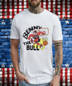 Chicago Bulls Benny the bull cartoon T-Shirt