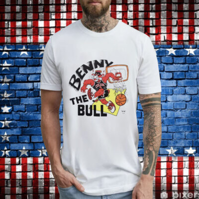 Chicago Bulls Benny the bull cartoon T-Shirt