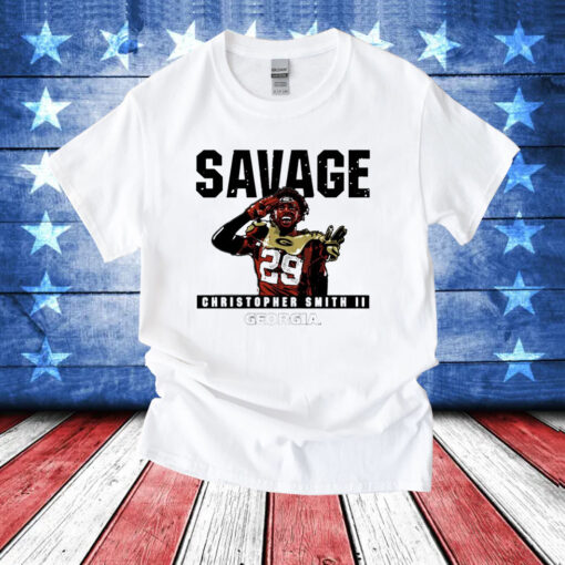 Christopher Smith Georgia Bulldogs savage T-Shirt