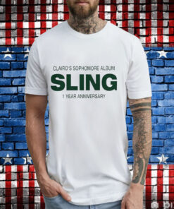 Clairo’s sophomore album sling 1 year anniversary T-Shirt