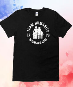 Damani Felder wearing team humanity 1776 infowarscom T-Shirt