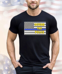 Defend the Police USA flag Shirt