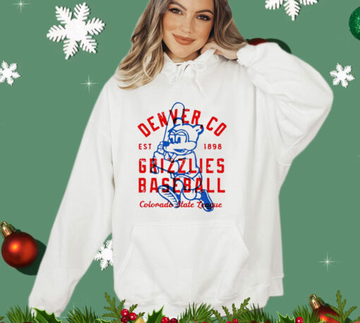 Denver Grizzlies baseball Colorado State League Shirt