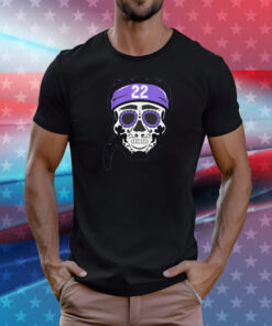 Derrick Henry Baltimore Sugar Skull T-Shirt