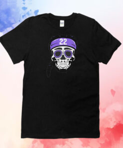 Derrick Henry Baltimore Sugar Skull T-Shirt