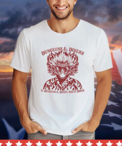 Dungeons and diners and dragons and drive ins and dives flames shirt