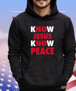 Faith Alone Saves Know Jesus Know Peace Shirt