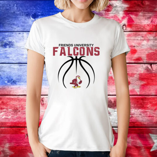 Friends University Falcons logo T-Shirt