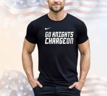 Go Knights Charge on shirt