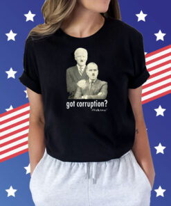 Got Corruption Walkaway Joe And Hunter Biden Shirt