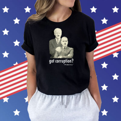 Got Corruption Walkaway Joe And Hunter Biden Shirt