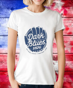 Hartford Dark Blues Connecticut Vintage Defunct Baseball Teams T-Shirt