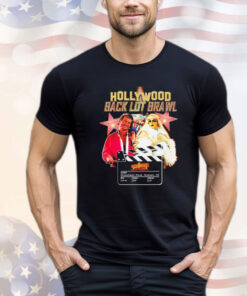 Hollywood backlot brawl Wrestlemania Shirt