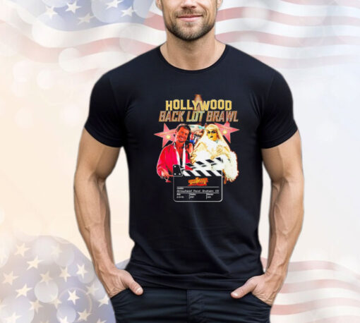 Hollywood backlot brawl Wrestlemania Shirt