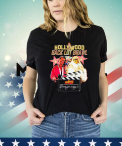 Hollywood backlot brawl Wrestlemania Shirt