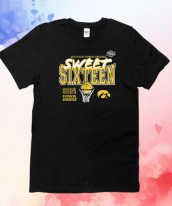 Iowa Hawkeyes 2024 Ncaa Women’s Basketball Tournament March Madness Sweet 16 Fast Break T-Shirt