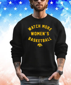 Iowa Hawkeyes Watch More Wbb Shirt