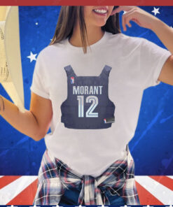 Ja Morant bulletproof vest jersey Shirt