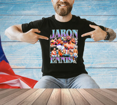 Jaron Ennis American professional boxer retro T-Shirt