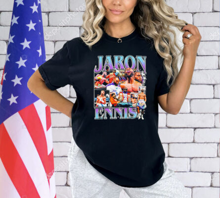 Jaron Ennis American professional boxer retro T-Shirt