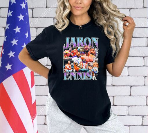 Jaron Ennis American professional boxer retro T-Shirt