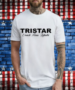 Joe Rogan wearing tristar coach firas zahabi T-Shirt