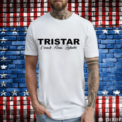 Joe Rogan wearing tristar coach firas zahabi T-Shirt