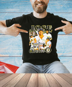 Jose Canseco Oakland Athletics baseball retro T-Shirt