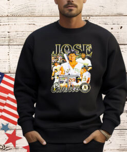 Jose Canseco Oakland Athletics baseball retro T-Shirt