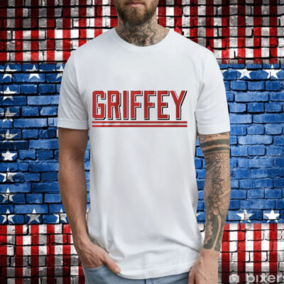 Ken Griffey Sr Cincinnati team name text T-Shirt