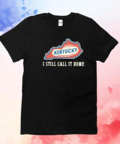 Kentucky map i still call home T-Shirt