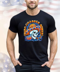 La Chargers Puro Charger Power Mexican Skull Shirt