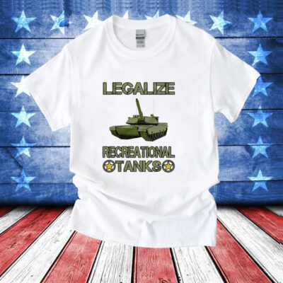 Legalize recreational tanks T-Shirt