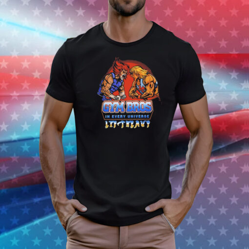 Lion-O and He-Man lift heavy T-Shirt