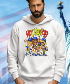 Los Angeles Dodgers hot hot hot caricature vintage T-Shirt