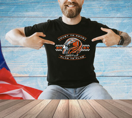 Martin Truex Jr coast to coast flag to flag 2024 T-Shirt