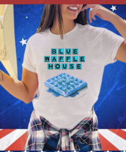 Men’s Blue Waffle House Shirt